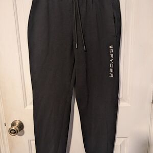 Spyder Men's Black Sweatpants Size Medium